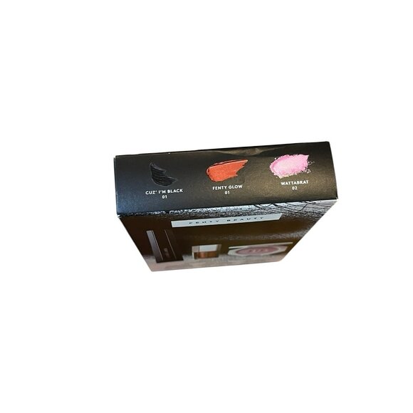 Fenty Beauty Fam Faves 3 Piece Set Hella Thicc Mascara Gloss Bomb Highlighter Ne - Picture 3 of 4